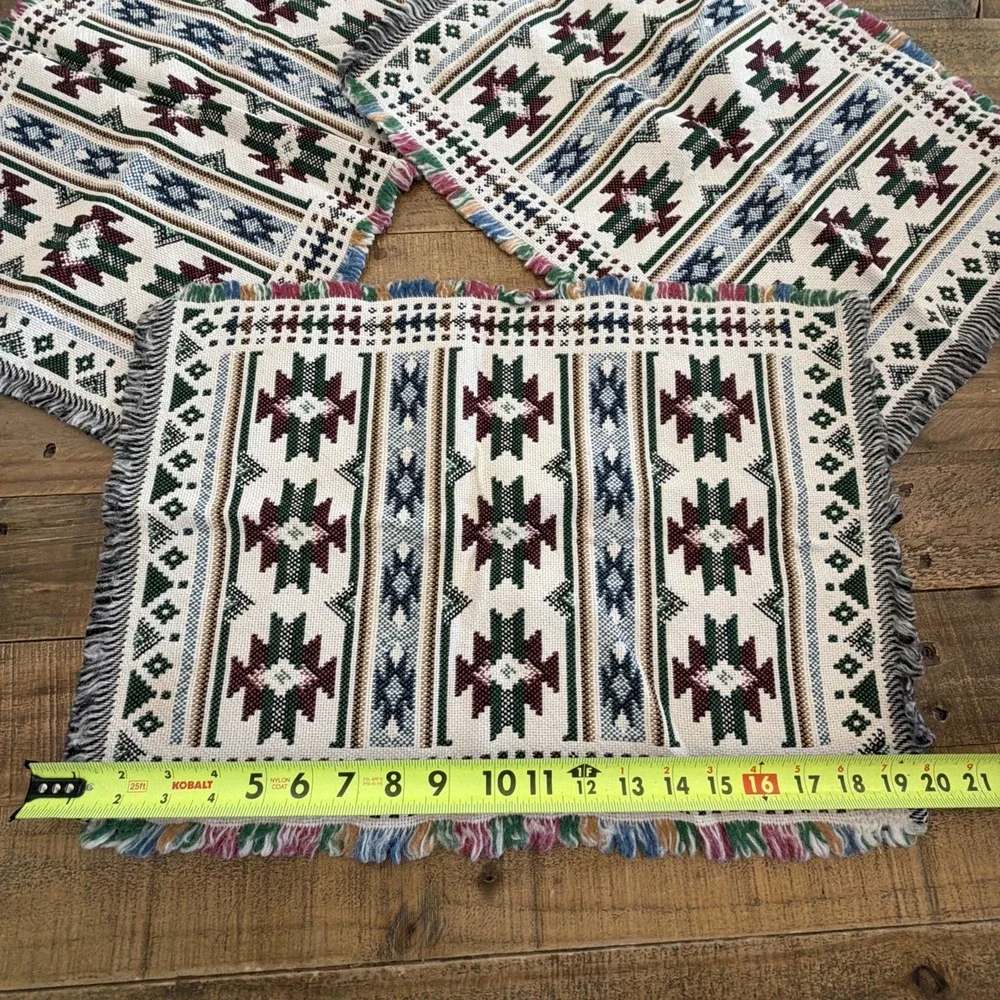 Aztec Southwest Motif Table Tapestry 20